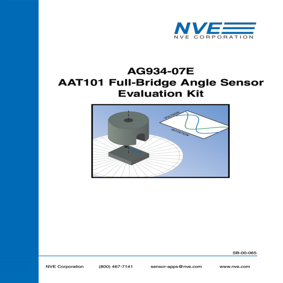AG934-07E AAT101 Full-Bridge Angle Sensor Evaluation Kit